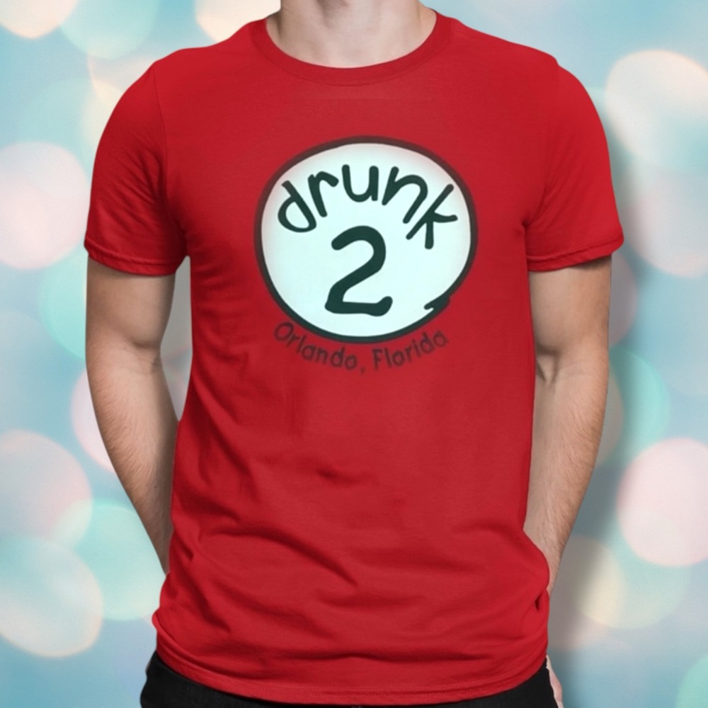 Universal Studios Dr. Seuss “Drunk 2” Thing Men’s Tee Shirt Top Size M